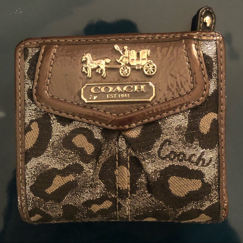 Coach Metallic Wallet
